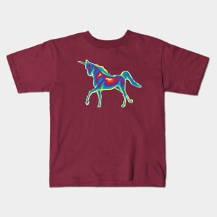 Heat Vision - Unicorn Kids T-Shirt